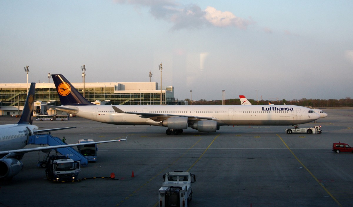 Lufthansa, D-AIHR, (c/n 794),Airbus A 340-642, 23.04.2015,MUC-EDDM, München, Germany 