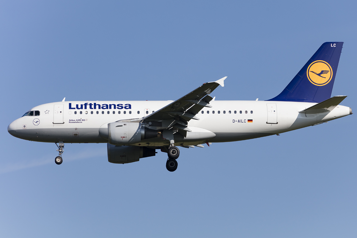 Lufthansa, D-AILC, Airbus, A319-114, 29.09.2016, MUC, München, Germany 



