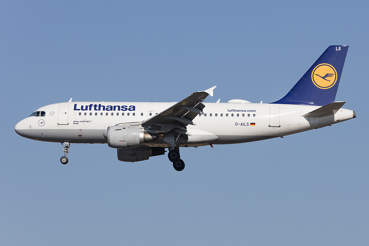 Lufthansa, D-AILS, Airbus, A319-114, 14.10.2018, FRA, Frankfurt, Germany 

