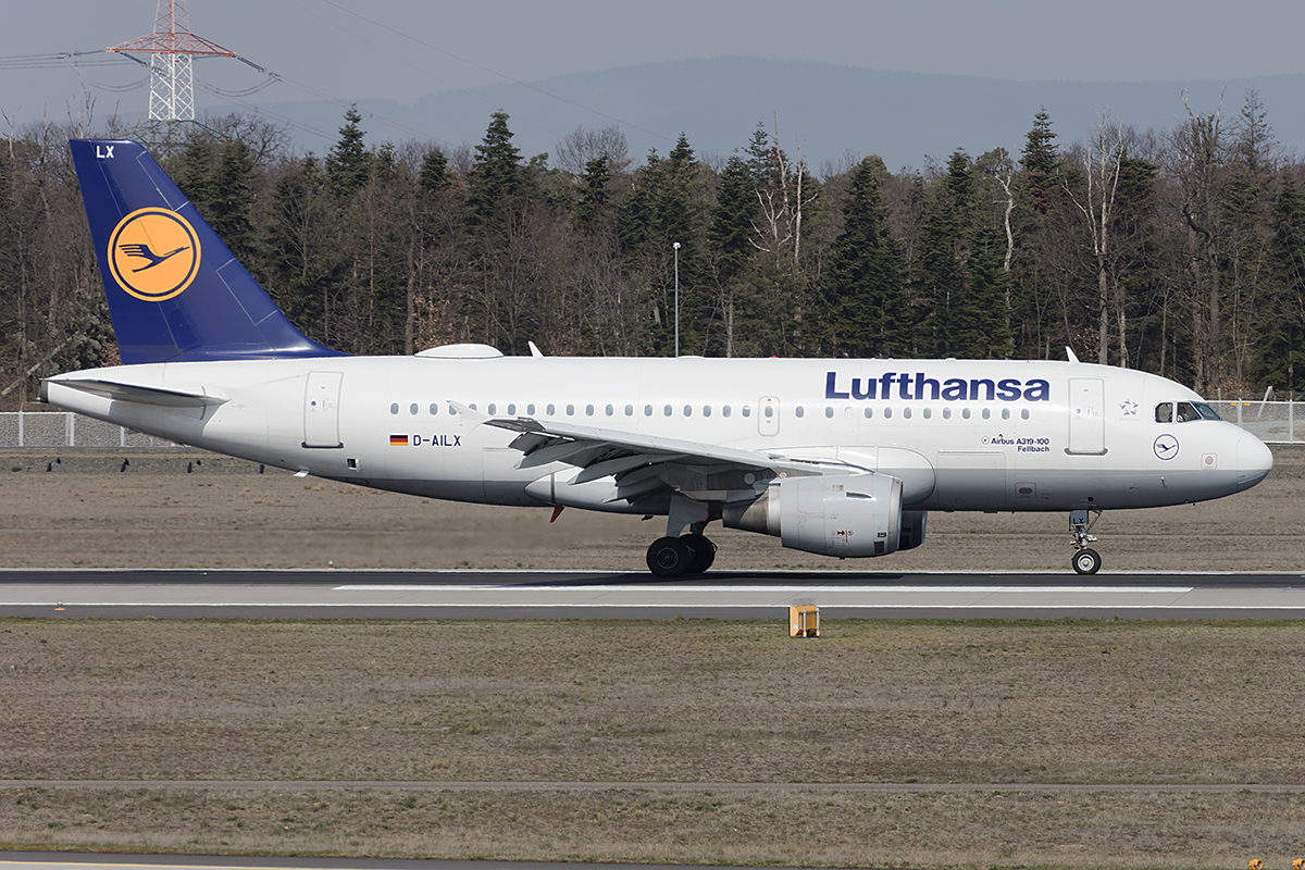 Lufthansa, D-AILX, Airbus, A319-114, 31.03.2019, FRA, Frankfurt, Germany 


