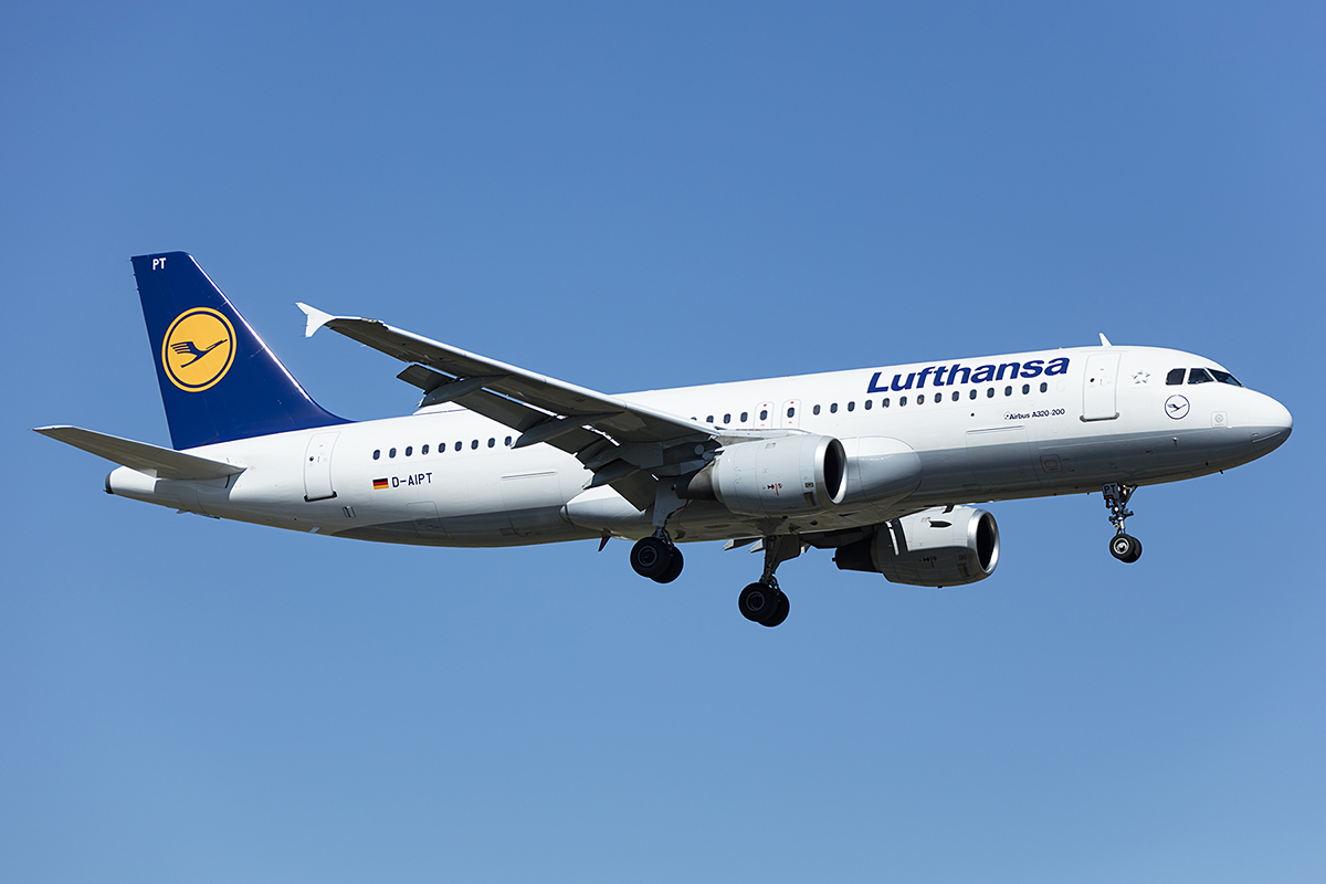 Lufthansa, D-AIPT, Airbus, A320-211, 19.04.2019, FRA, Frankfurt, Germany 


