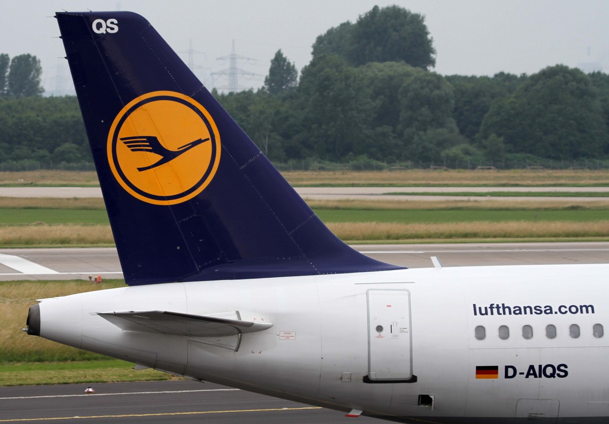 Lufthansa, D-AIQS  Eisenach , Airbus, A 320-200 (Seitenleitwerk/Tail), 01.07.2013, DUS-EDDL, Dsseldorf, Germany 