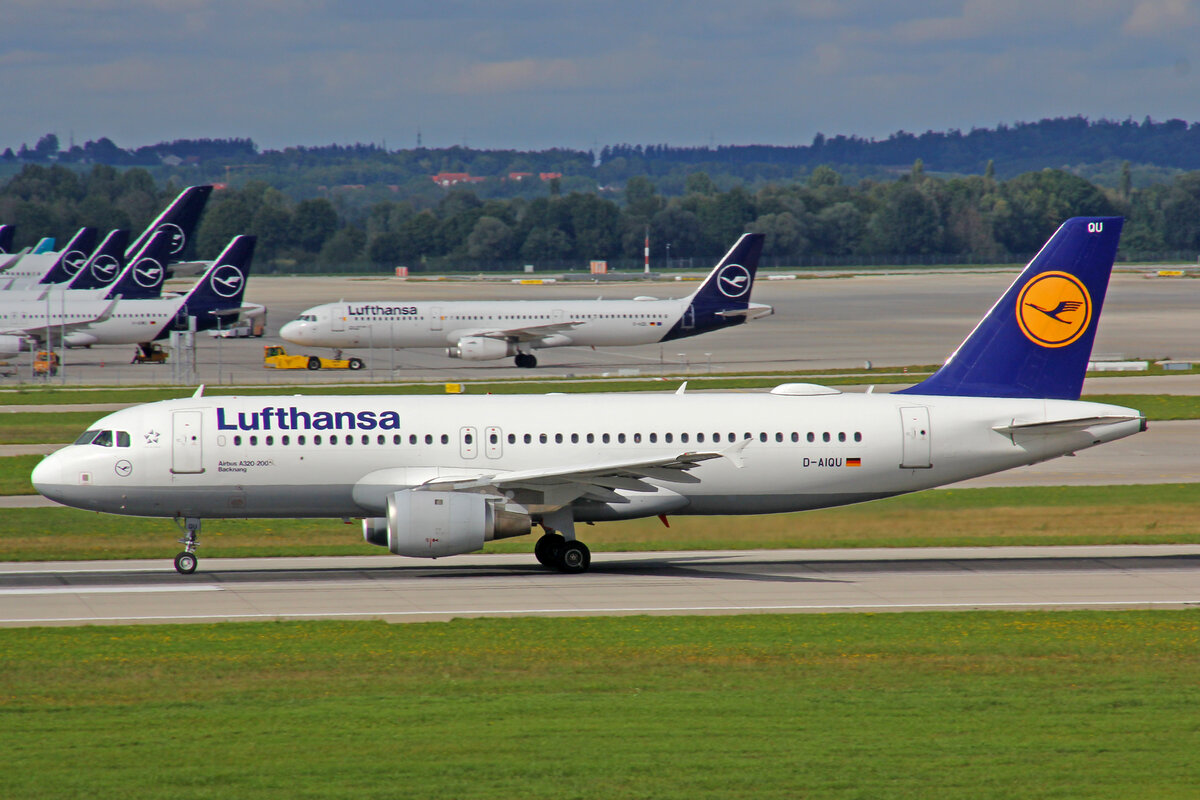 Lufthansa, D-AIQU, Airbus A320-211, msn: 1365,  Backnang , 11.September 2022, MUC München, Germany.