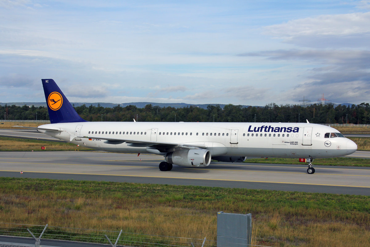 Lufthansa, D-AIRC, Airbus A321-131, msn: 473,   Erlangen , 29.September 2019, FRA Frankfurt, Germany.