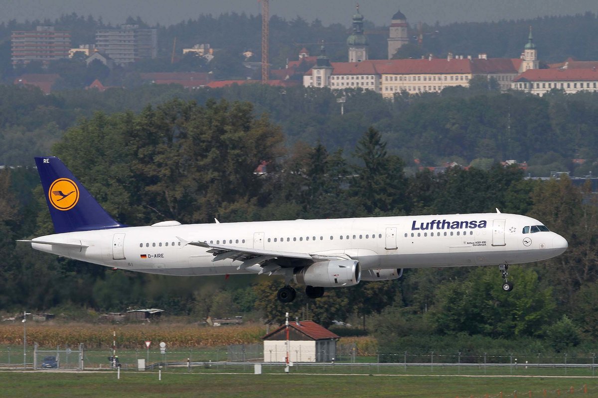 Lufthansa, D-AIRE, Airbus, A 321-131,  Osnabrück , MUC-EDDM, München, 05.09.2018, Germany