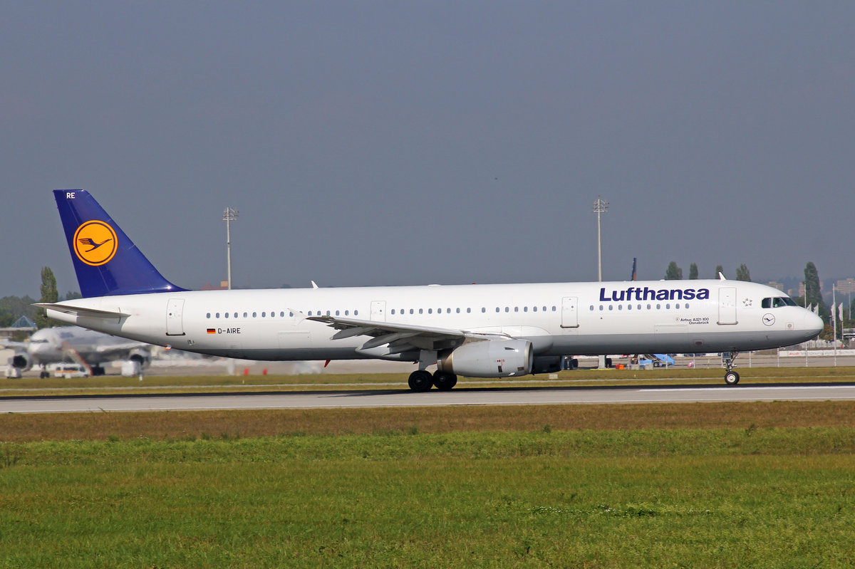 Lufthansa, D-AIRE, Airbus A321-131,  Osnabrck , 24.September 2016, MUC Mnchen, Germany.