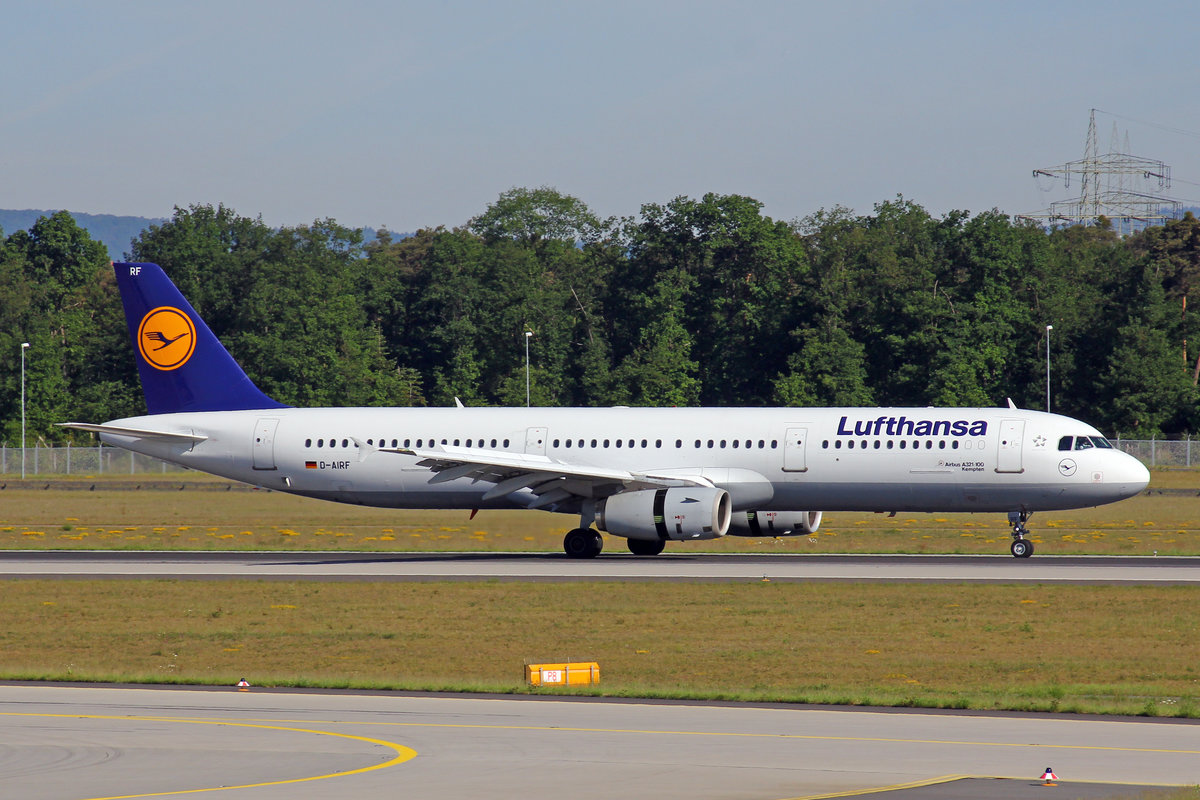 Lufthansa, D-AIRF, Airbus A321-131,  Kempten , 21.Mai 2017, FRA Frankfurt am Main, Germany.