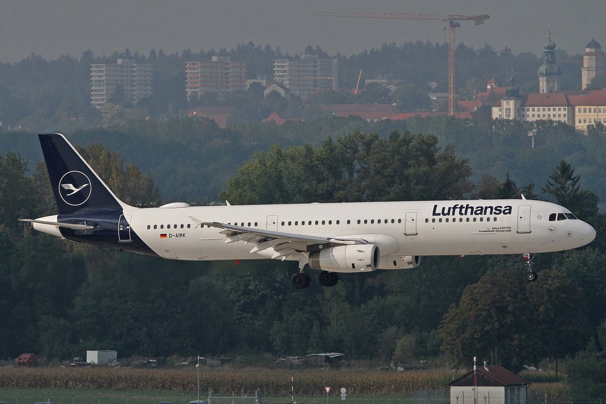 Lufthansa, D-AIRK, Airbus, A 321-131,  Freudenstadt / Schwarzwald  ~ neue LH-Lkrg., MUC-EDDM, München, 05.09.2018, Germany