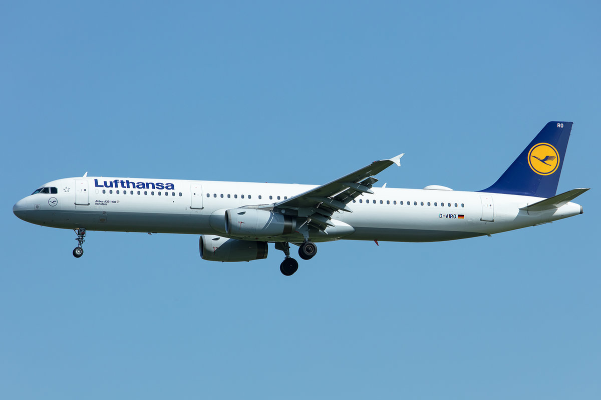 Lufthansa, D-AIRO, Airbus, A321-131, 02.05.2019, MUC, München, Germany



