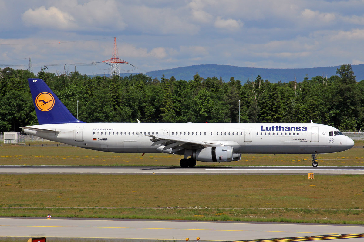 Lufthansa, D-AIRP, Airbus A321-131,  Lüneburg , 21.Mai 2017, FRA Frankfurt am Main, Germany.