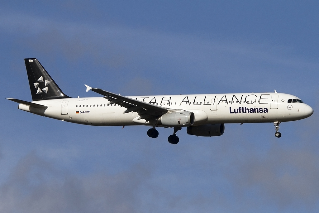 Lufthansa, D-AIRW, Airbus, A321-131, 08.02.2015, FRA, Frankfurt, Germany


