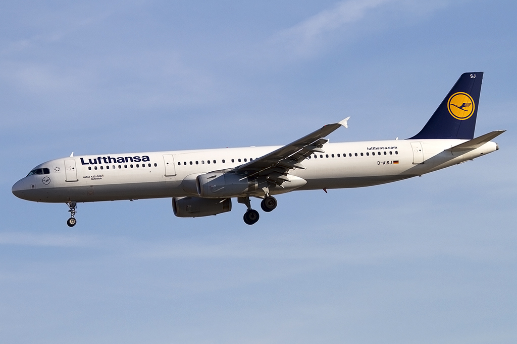 Lufthansa, D-AISJ, Airbus, A321-231, 16.08.2013, FRA, Frankfurt, Germany 


