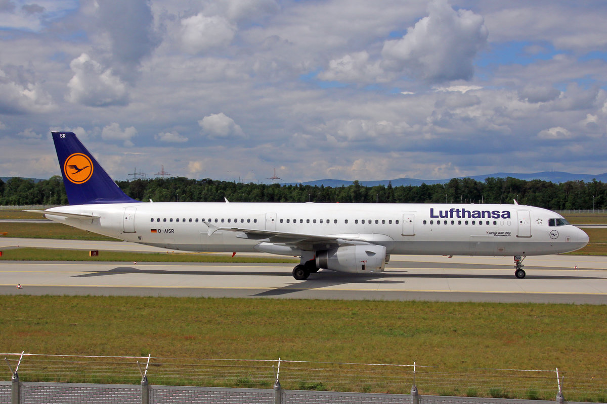 Lufthansa, D-AISR, Airbus A321-231,  Donauwörth , 20.Mai 2017, FRA Frankfurt am Main, Germany.