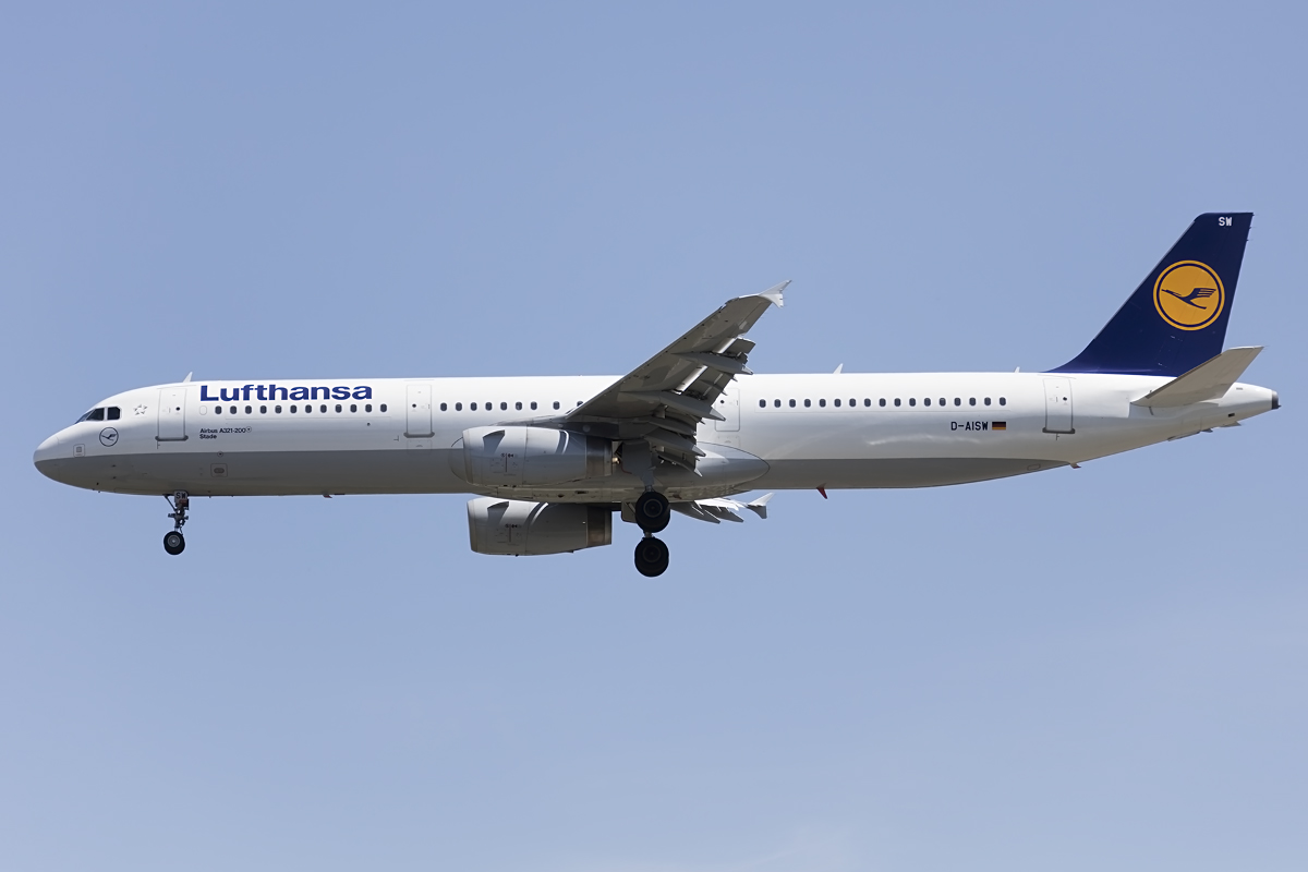 Lufthansa, D-AISW, Airbus, A321-231, 15.05.2016, MXP, Mailand, Italy 


