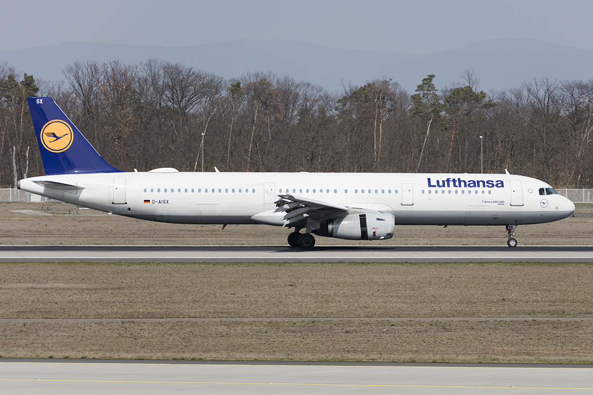 Lufthansa, D-AISX, Airbus, A321-231, 31.03.2019, FRA, Frankfurt, Germany 



