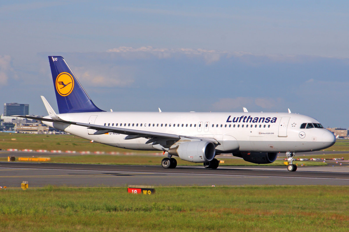 Lufthansa, D-AIUO, Airbus A320-214, 20.Mai 2017, FRA Frankfurt am Main, Germany.