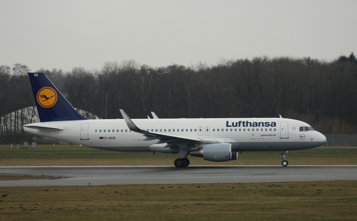 Lufthansa, D-AIUQ,(c/n 6947),Airbus A 320-214 (SL), 06.03.2016, HAM-EDDH, Hamburg, Germany (Delivery date: 12.02.2016) 