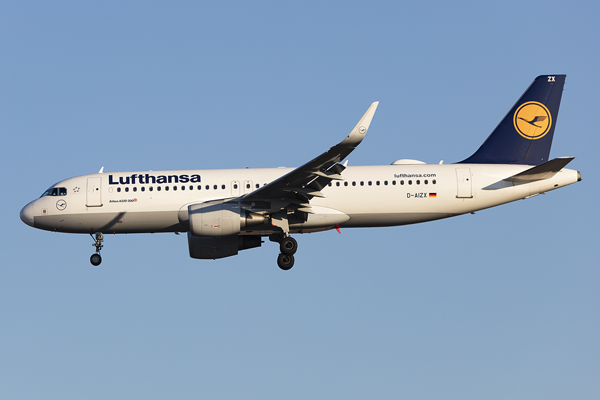 Lufthansa, D-AIZX, Airbus, A320-214, 14.10.2018, FRA, Frankfurt, Germany 


