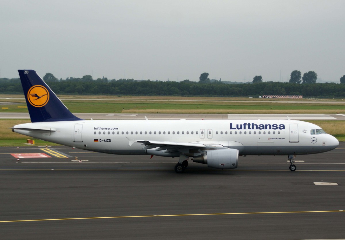 Lufthansa, D-AZID  ohne Namen , Airbus, A 320-200, 01.07.2013, DUS-EDDL, Dsseldorf, Germany 