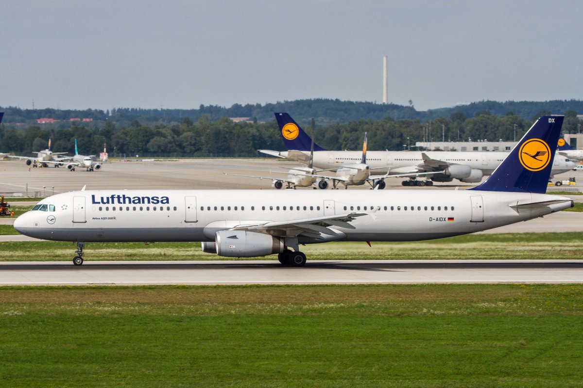 Lufthansa (LH-DLH), D-AIDX, Airbus, A 321-231, 22.08.2017, MUC-EDDM, München, Germany 