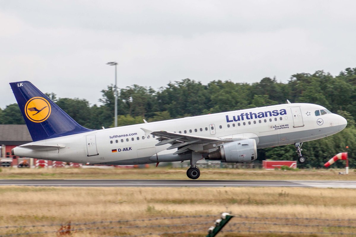 Lufthansa (LH-DLH), D-AILK  Aschaffenburg , Airbus, A 319-114, 10.07.2017, FRA-EDDF, Frankfurt, Germany 