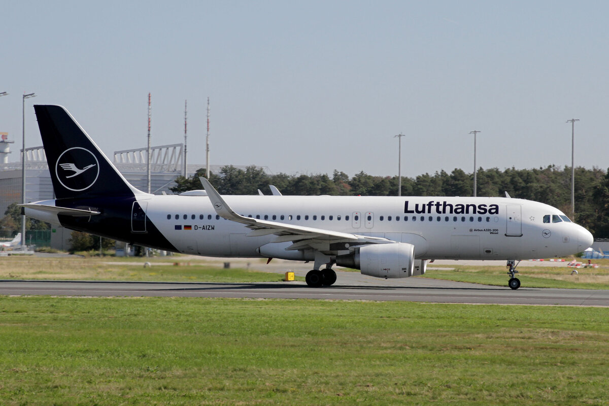 Lufthansa (LH-DLH), D-AIZW  Wesel , Airbus, A 320-214 sl ~ neue LH-Lkrg., 15.09.2023, EDDF-FRA, Frankfurt, Germany