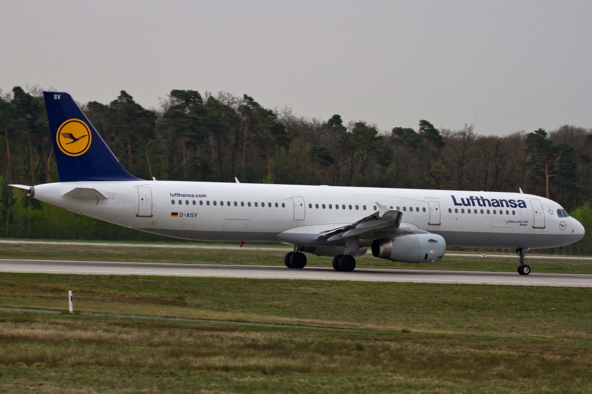 Lufthansa (LH/DLH), D-AISV  Bingen , Airbus, A 321-231, 17.04.2015, FRA-EDDF, Frankfurt, Germany