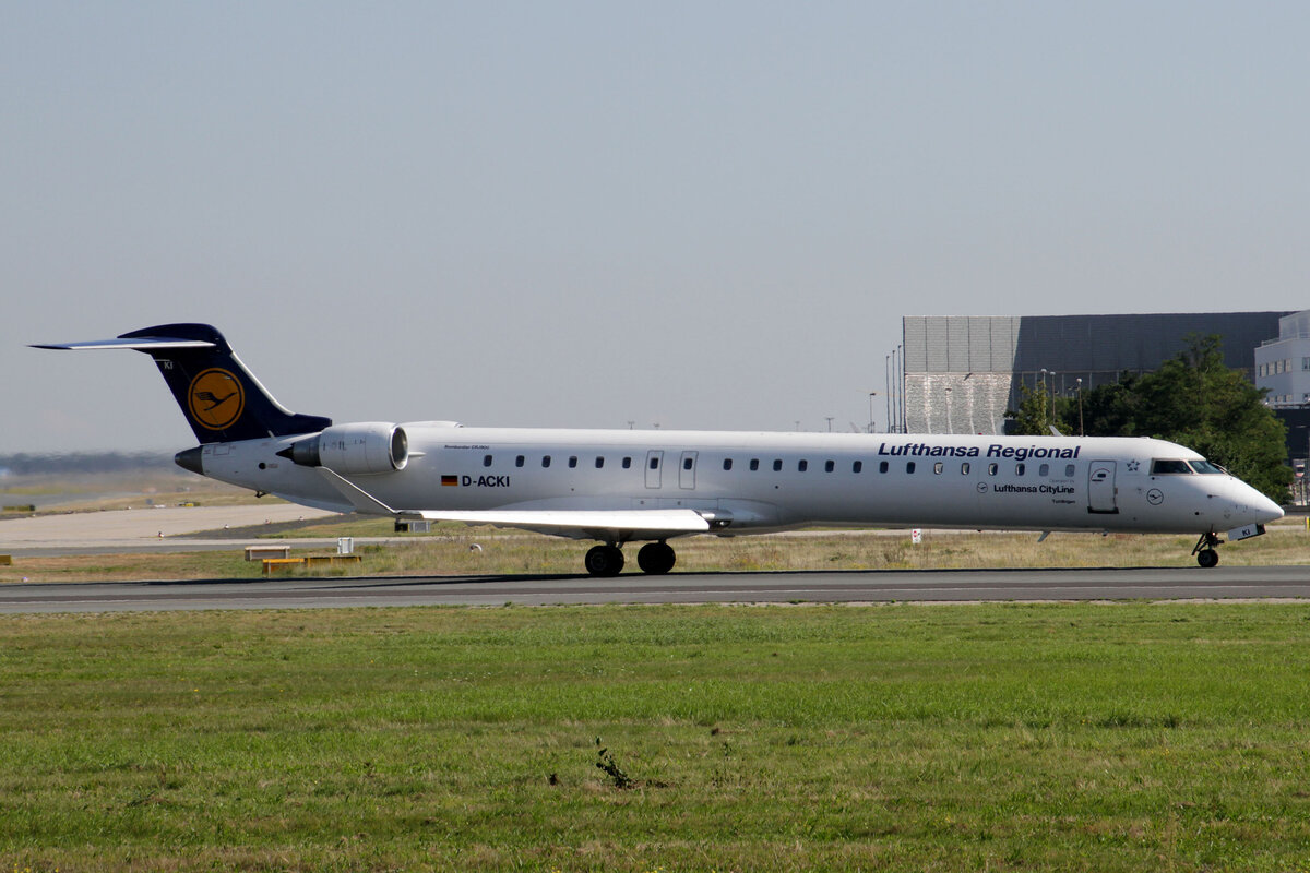 Lufthansa opby Lufthansa CityLine (CL-CLH), D-ACKI  Tuttlingen , Bombardier, CRJ-900 LR, 15.09.2023, EDDF-FRA, Frankfurt, Germany