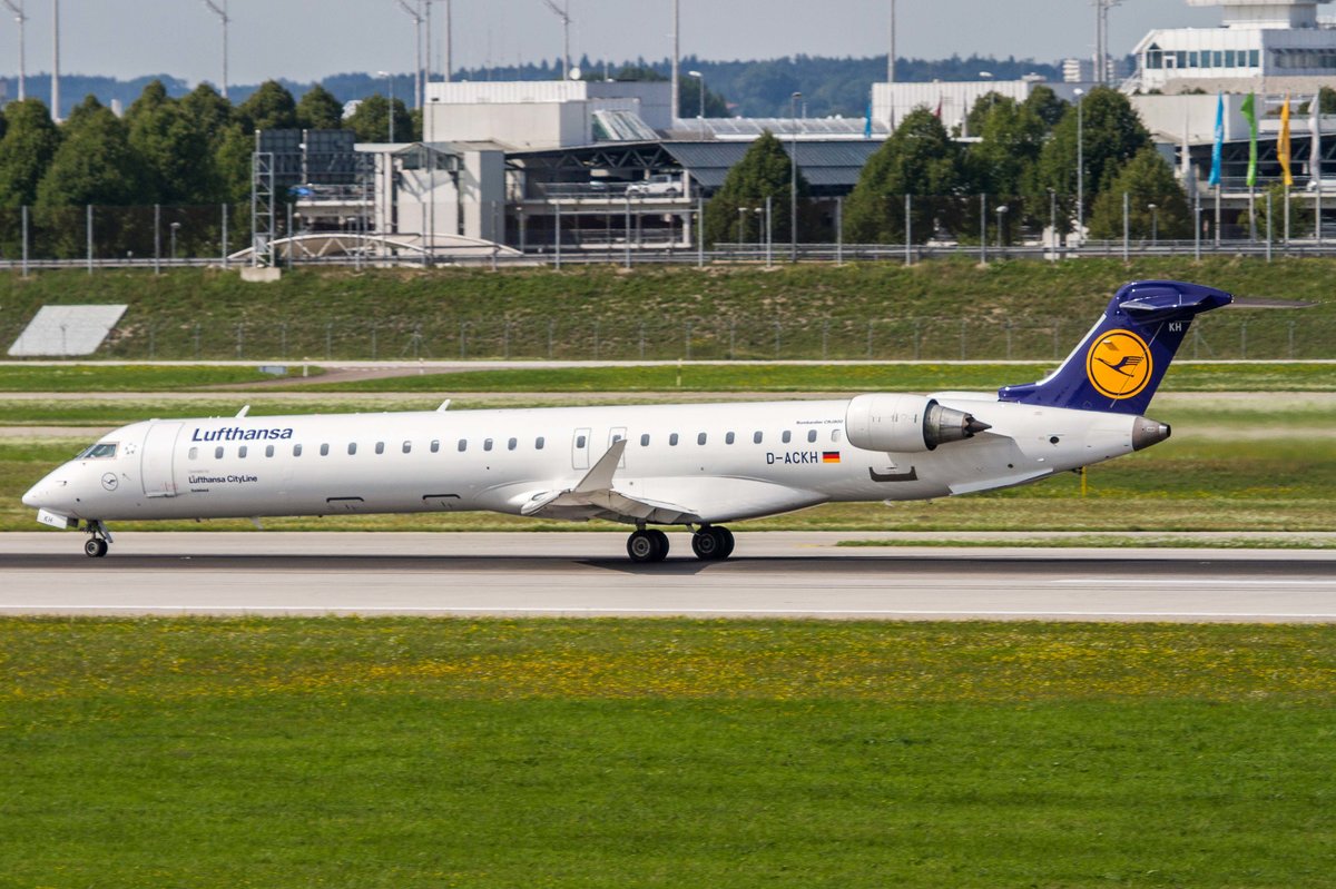 Lufthansa Regional -CityLine- (CH-CLH), D-ACKH  Radebeul , Bombardier (Canadair), CRJ-900 LR (CL-600-2D24), 22.08.2017, MUC-EDDM, München, Germany 