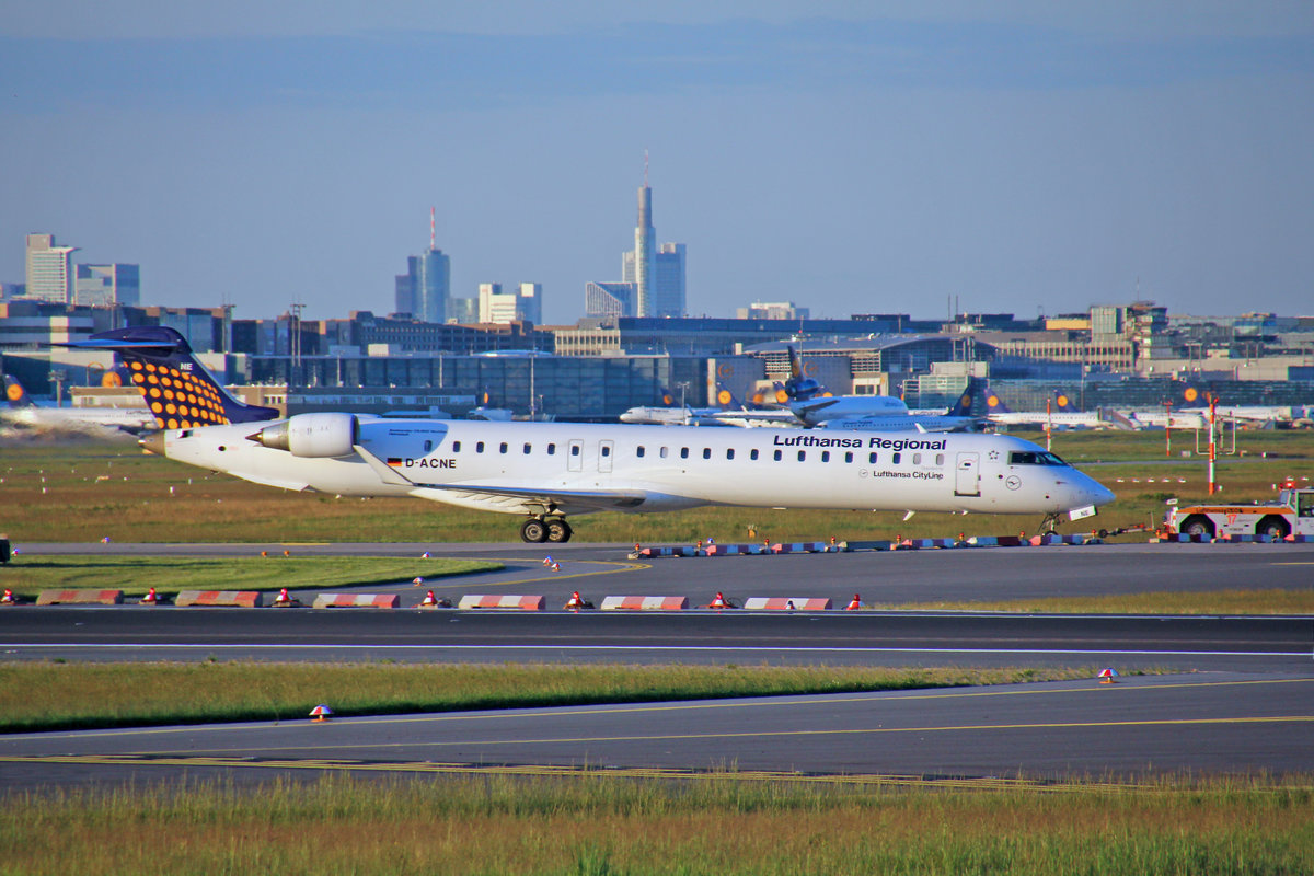 Lufthansa Regional CityLine, D-ACNE, Bombardier CRJ-900LR,  Helmsted , 20.Mai 2017, FRA Frankfurt am Main, Germany.