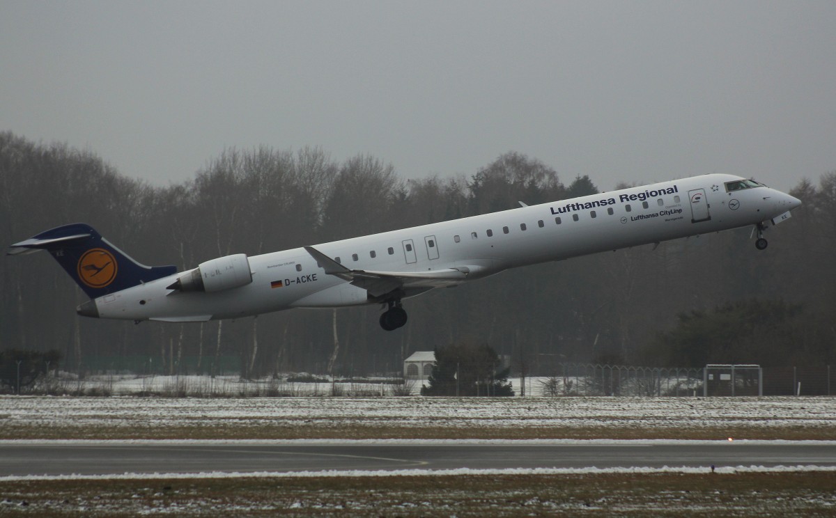 Lufthansa Regional CityLine,D-ACKE,(c/n 15081),Canadair Regional Jet CRJ-900LR,23.01.2016,HAM-EDDH,Hamburg,Germany(Taufname;Wernigerode)