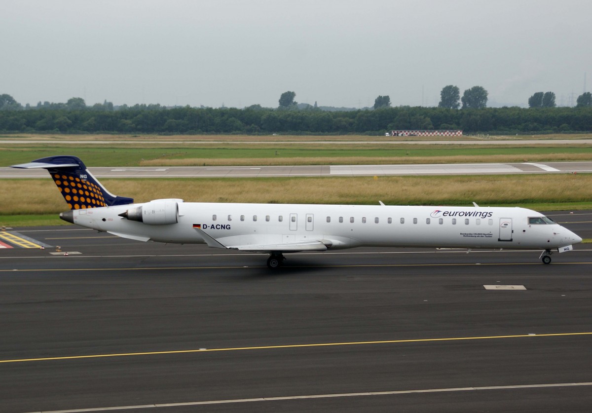 Lufthansa Regional (Eurowings), D-ACNG  Rothenburg ob der Tauber , Bombardier, CRJ-900 NG, 01.07.2013, DUS-EDDL, Dsseldorf, Germany 