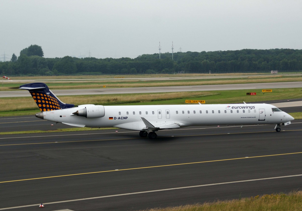 Lufthansa Regional (Eurowings), D-ACNP  ohne Namen , Bombardier, CRJ-900 NG, 01.07.2013, DUS-EDDL, Dsseldorf, Germany 