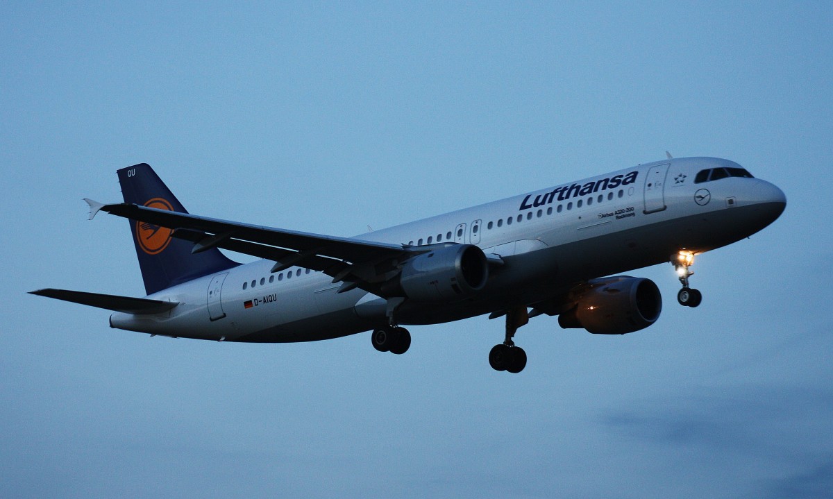 Lufthansa,D-AIQU,(c/n1365),Airbus A320-211,20.03.2014,HAM-EDDH,Hamburg,Germany