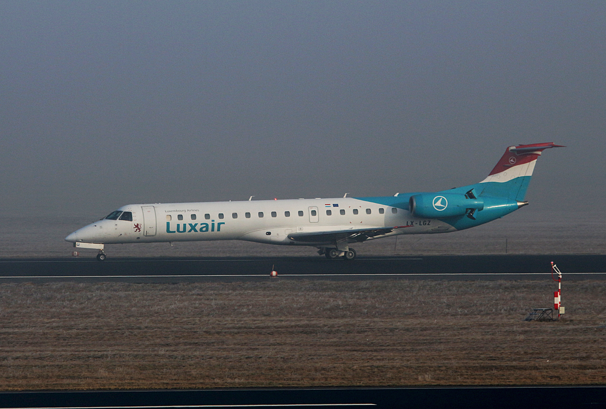 Luxair, ERJ-145LU, LX-LGZ, TXL, 08.03.3016
