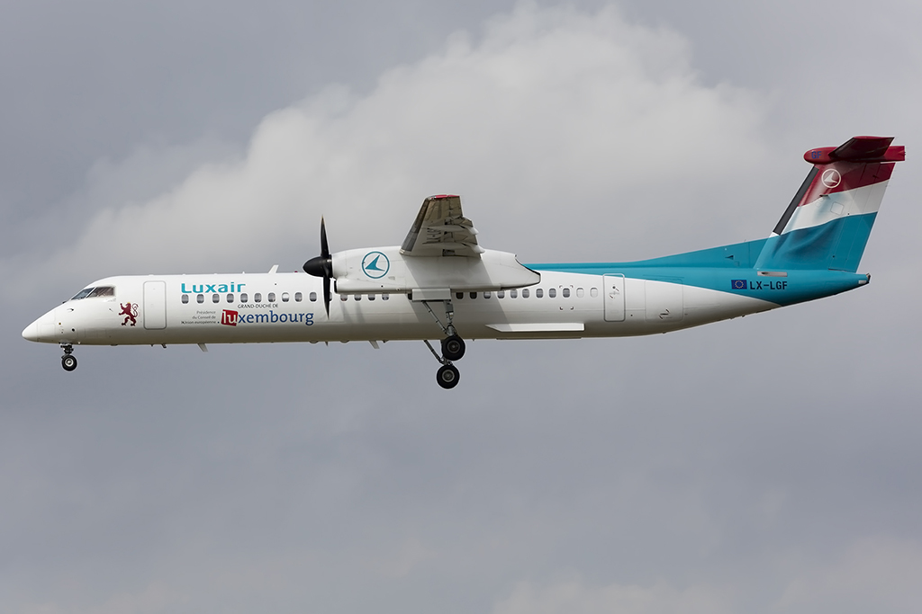 Luxair, LX-LGF, Embraer, ERJ-145, 26.09.2015, BCN, Barcelona, Spain 




