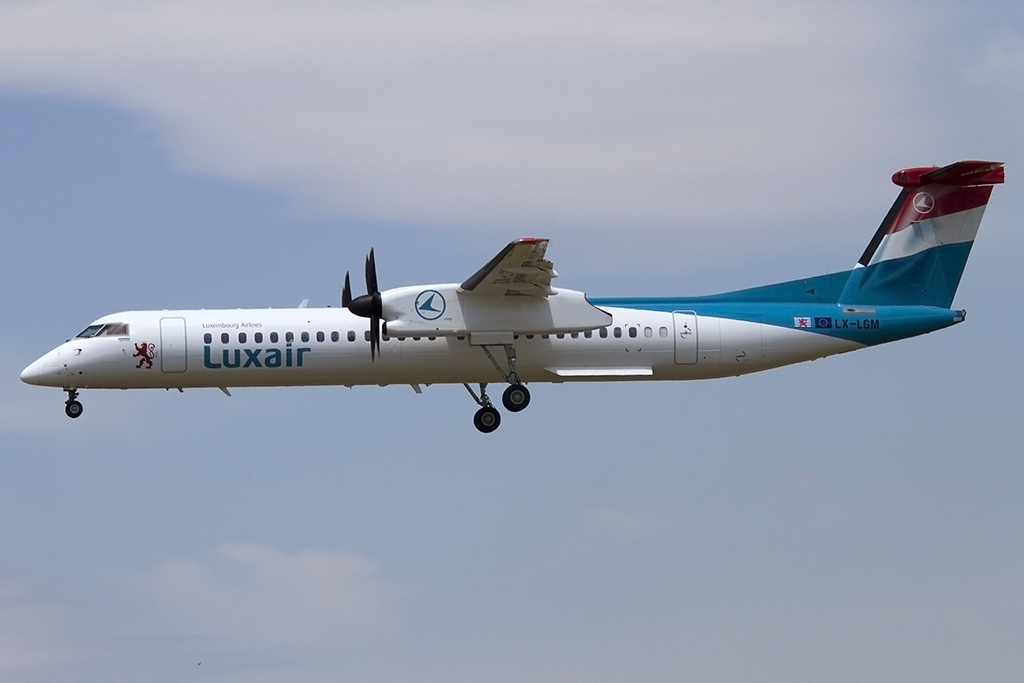 Luxair, LX-LGM, deHavilland, DHC-8Q-402, 27.05.2014, BCN, Barcelona, Spain 



