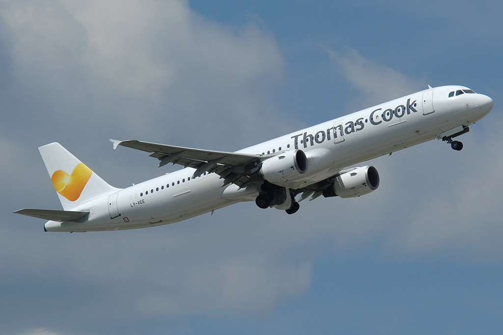 LY-VEI Airbus A321-233 30.04.2017 Fliegt für Thomas Cook & Condor