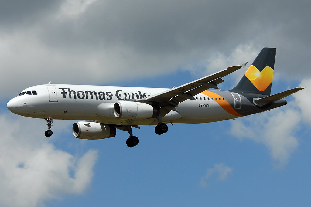 LY-VEL Thomas Cook Airlines (Avion Express)  Airbus A320-232 01.06.2018