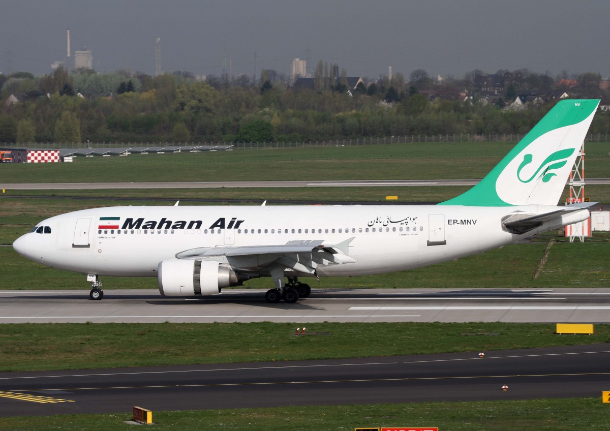 Mahan Air, EP-MNV, Airbus, A 310-300 ET, 02.04.2014, DUS-EDDL, Dsseldorf, Germany