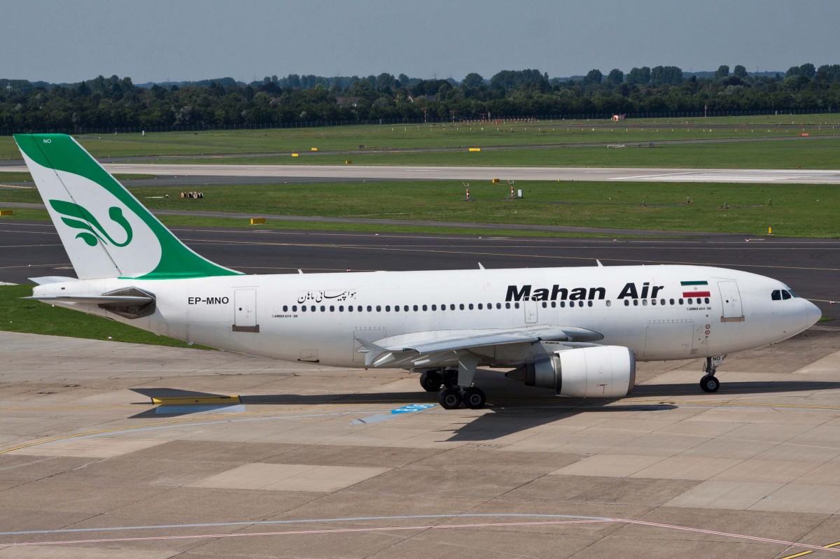 Mahan Air (W5-IRN), EP-MNO, Airbus, A 310-304, 22.08.2015, DUS-EDDL, Düsseldorf, Germany
