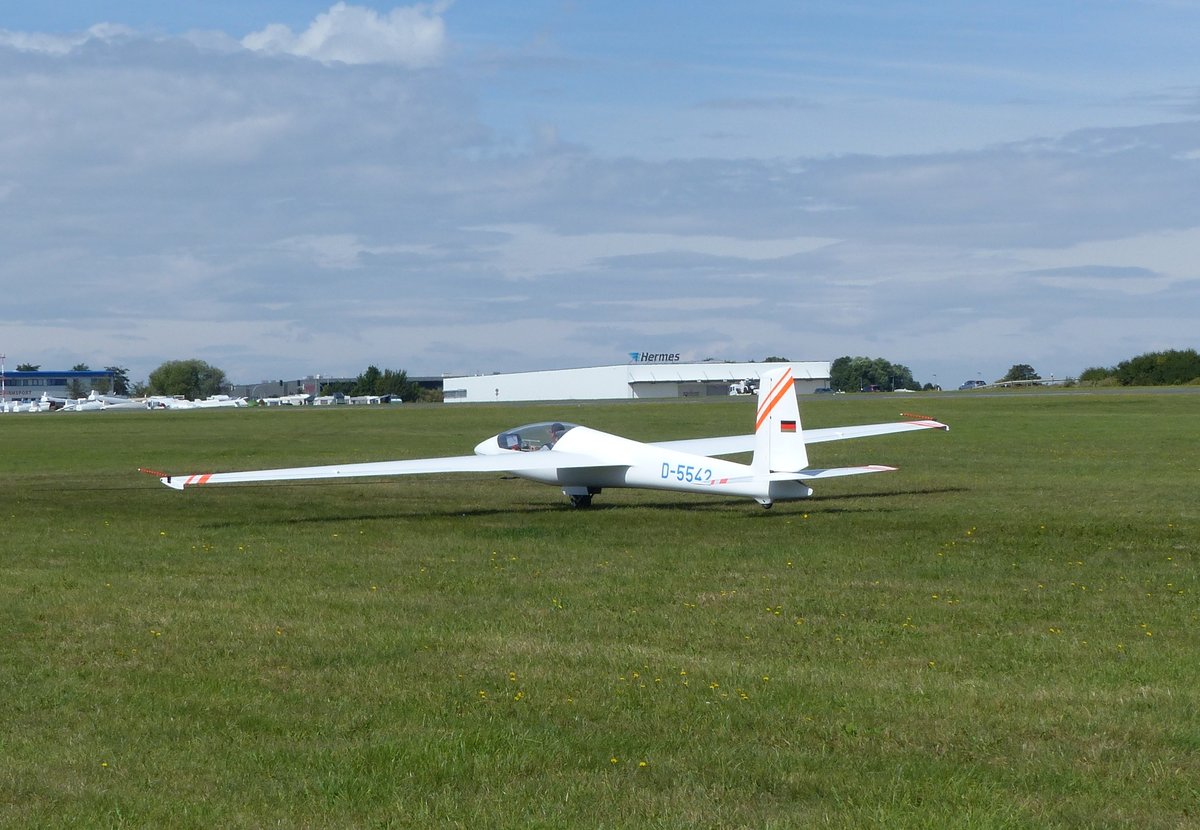 Marganski Swift S-1, D-5542, Flugplatz Gera (EDAJ), 20.8.2016