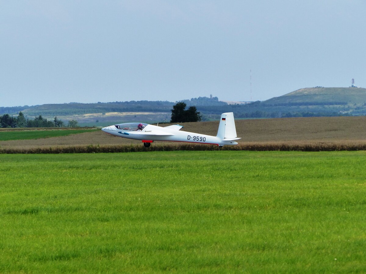 Marganski Swift S-1, D-9590, Flugplatz Gera (EDAJ), 22.7.2021