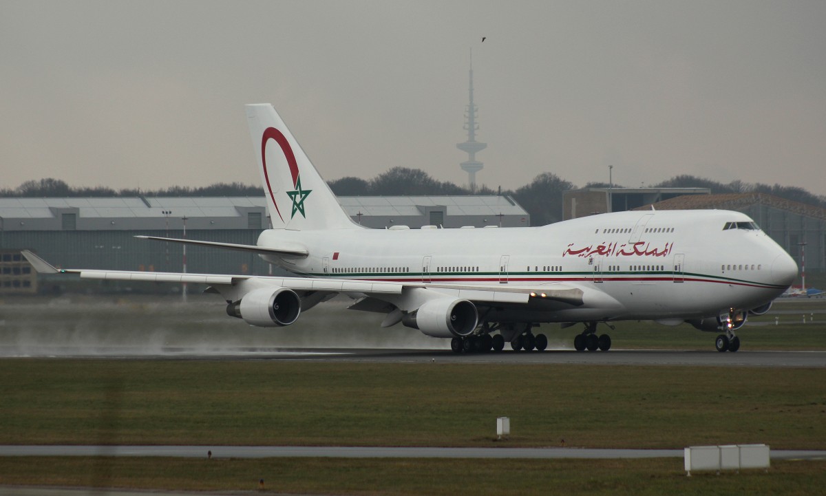 Marocco Government, CN-MBH, (c/n 28551), Boeing 747-48E,  06.03.2016,  HAM-EDDH, Hamburg, Germany 