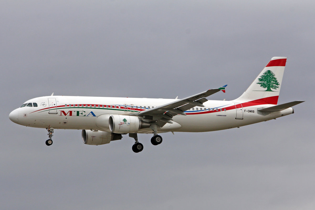 MEA Middle East Airlines, F-OMRB, Airbus A320-214, msn: 5152, 14.April 2014, FRA Frankfurt, Germany.