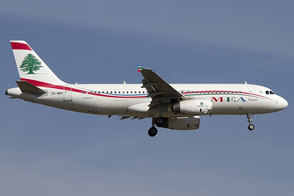 Middle East Airlines, OD-MRR, Airbus, A320-232, 19.04.2015, FRA, Frankfurt, Germany 




