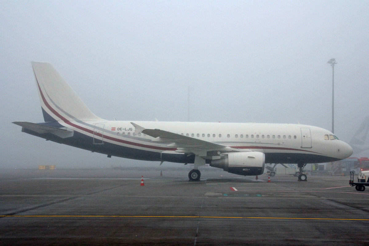 MJet, OE-LJG, Airbus A319-115X, msn: 4353, 26,Oktober 2019, ZRH Zürich, Switzerland.