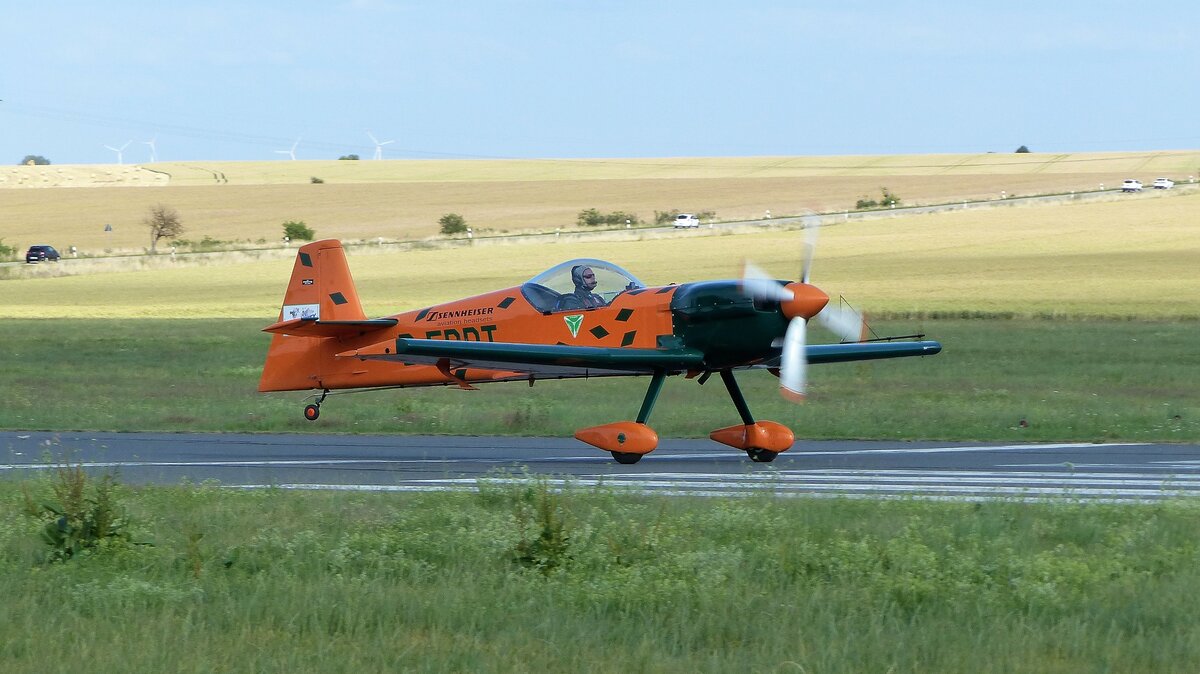 Mudry Cap 231, D-EBDT, Flugplatz Gera (EDAJ), 8.7.2022