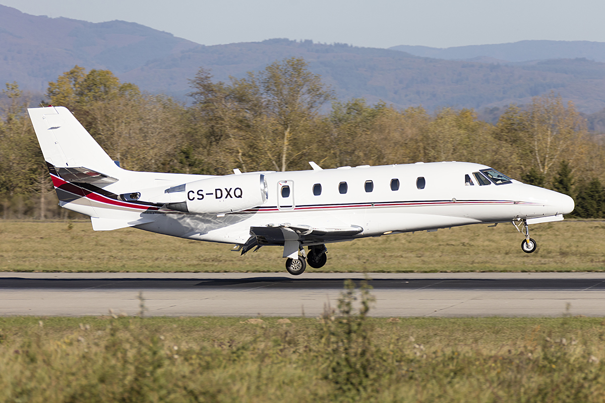 NetJets, CS-DXQ, Cessna, 560XL Citation XLS, 31.10.2017, BSL, Basel, Switzerland 



