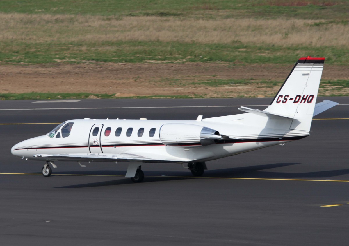 NetJets Europe, CS-DHQ, Cessna, 550 B Citation Bravo, 02.04.2014, DUS-EDDL, Dsseldorf, Germany